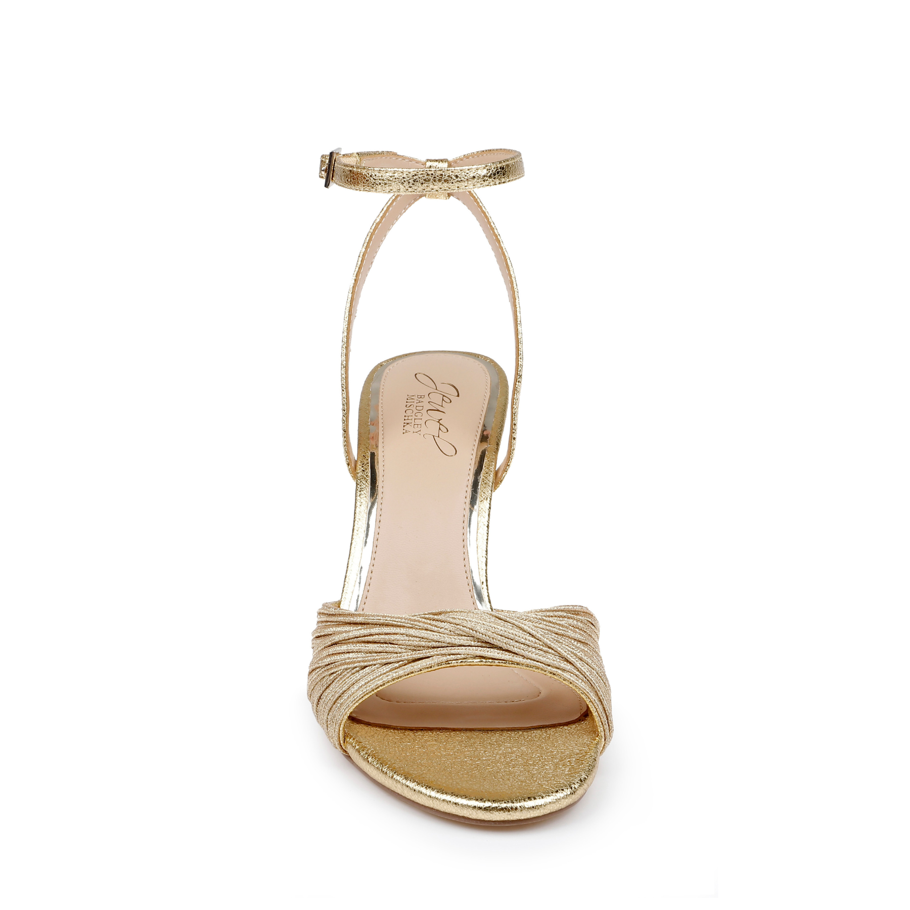 Nanette - Ankle Strap Sandals - Gold