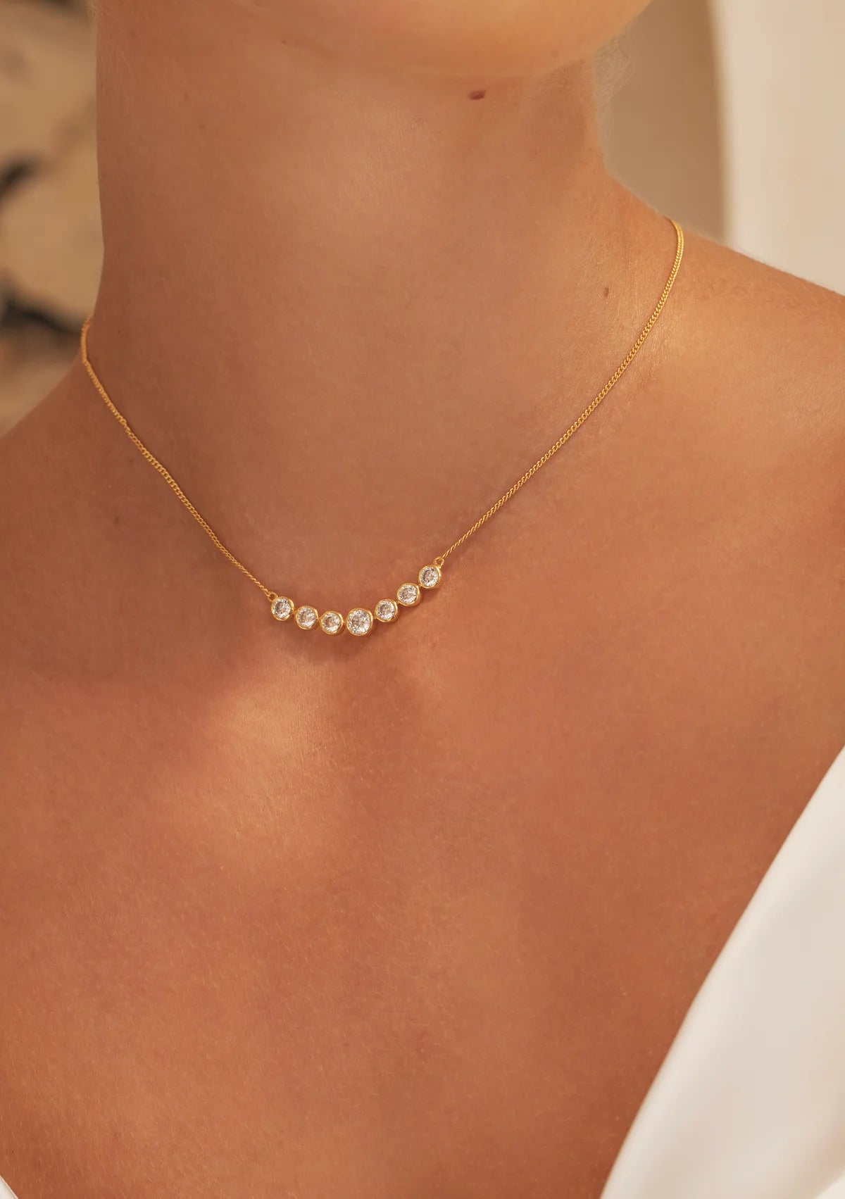 Buy Lola Knight - Arabella Necklace - 18K Gold online | The White Collection Australia