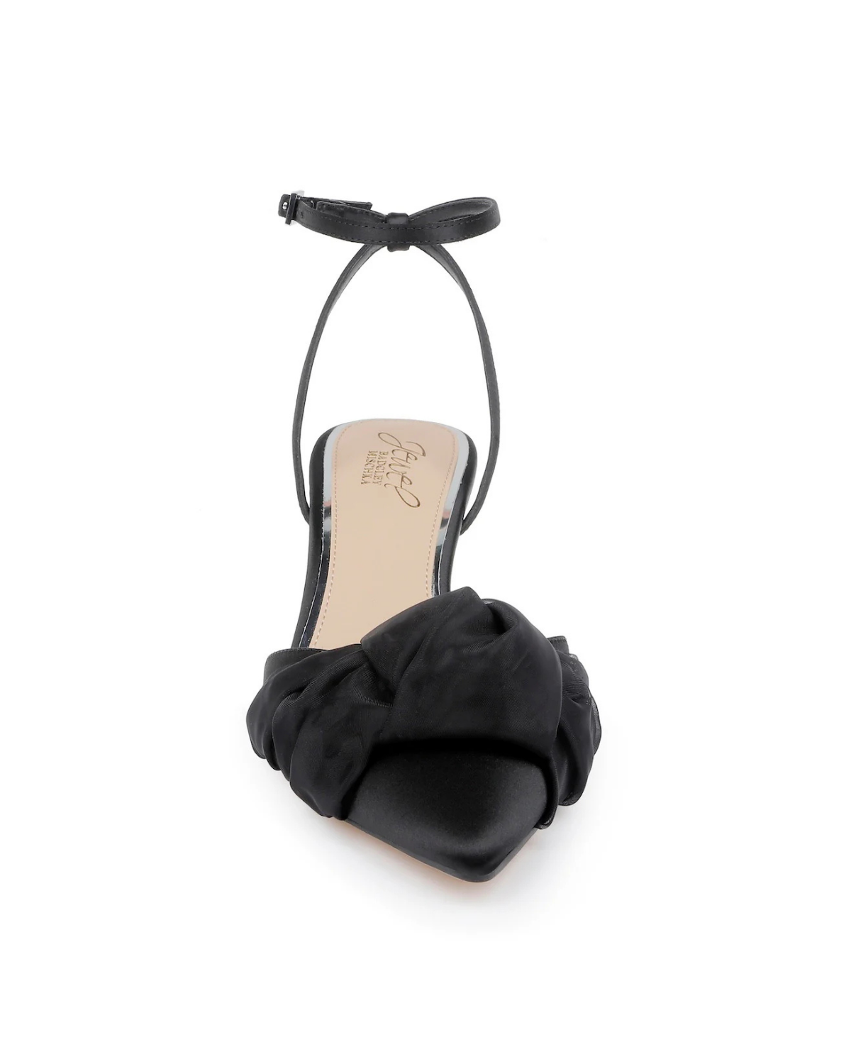 Favor - Pointed Toe Kitten Heels - Black