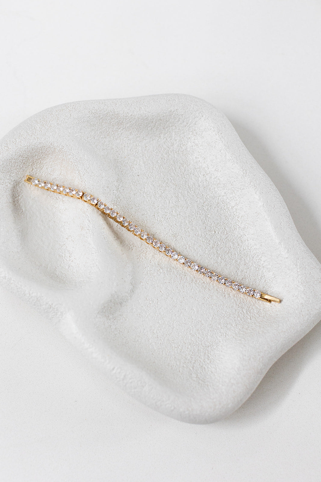 Buy Lizzie - Lovely Bridal Tennis Bracelet online | The White Collection Australia
