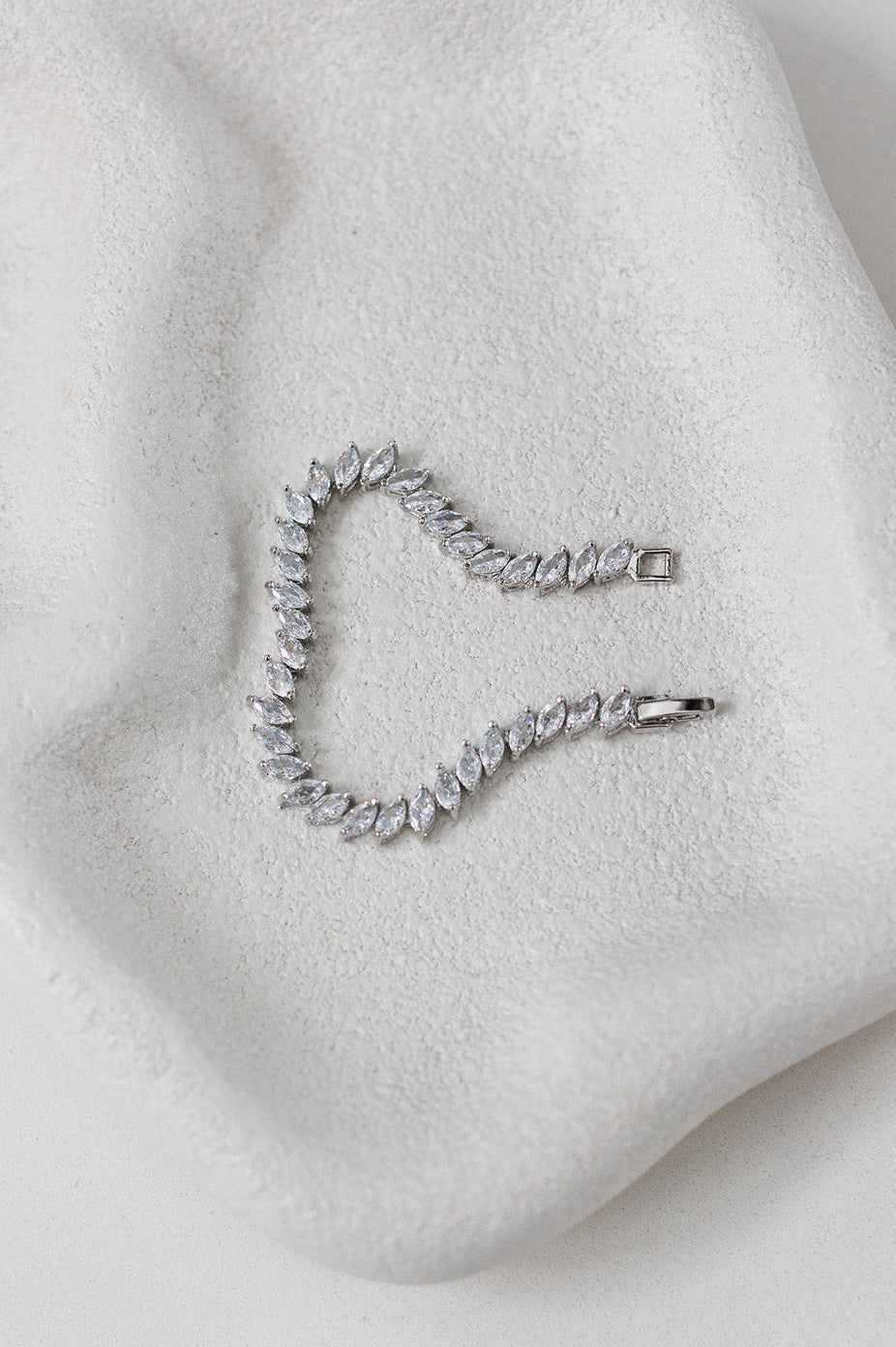 Buy Madison - Crystal Marquise Bridal Bracelet online | The White Collection Australia