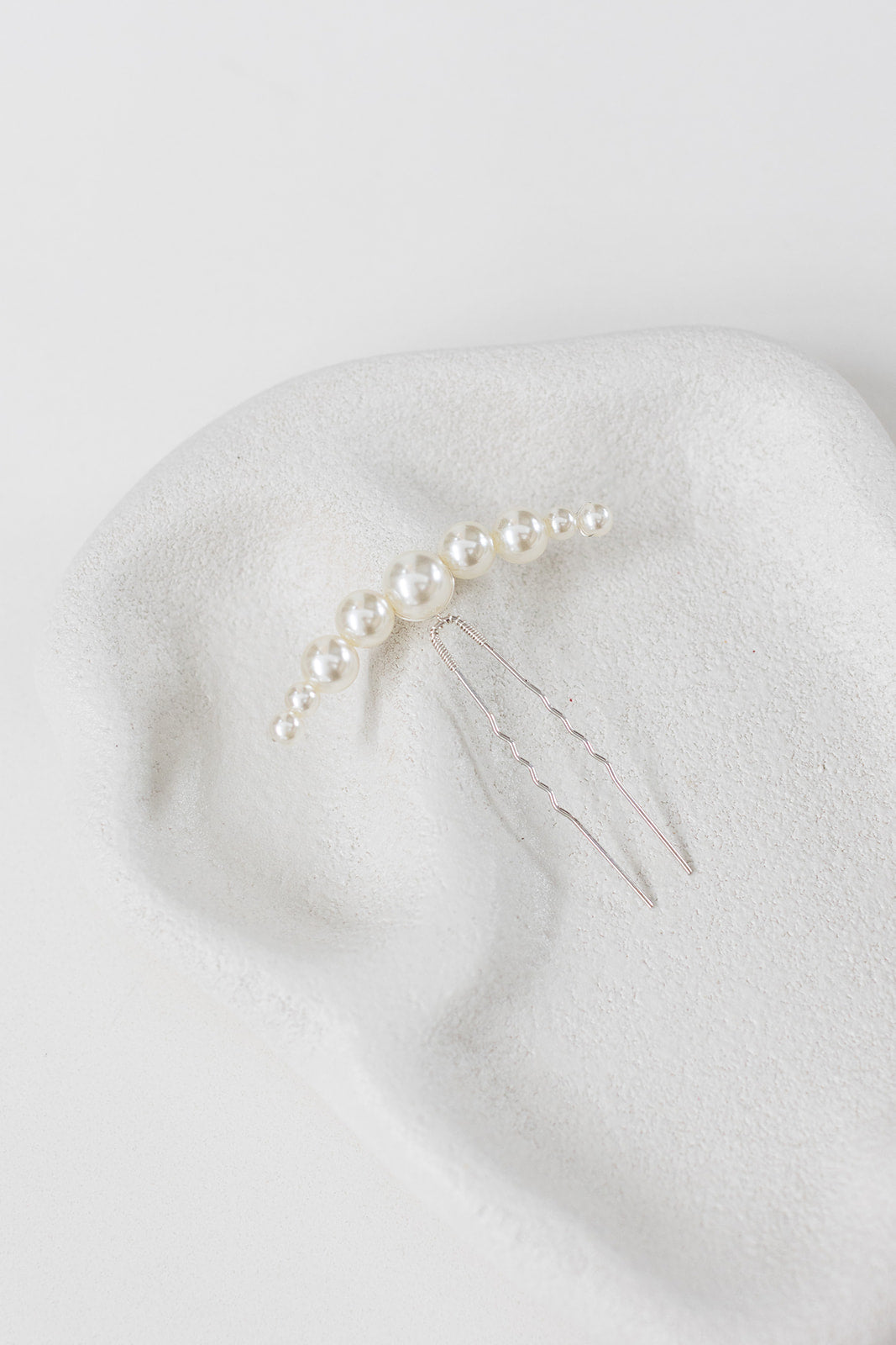 Buy Mary - Pearl Bridal Hair Pin online | The White Collection Australia