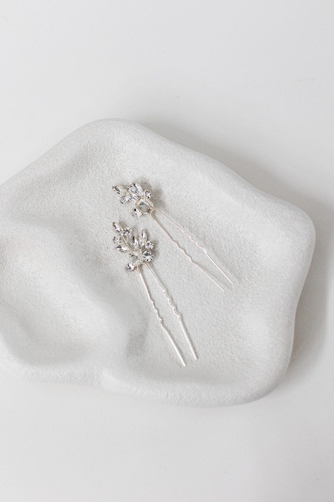 Buy Paige - Crystal Bridal Hair Pin Pair online | The White Collection Australia
