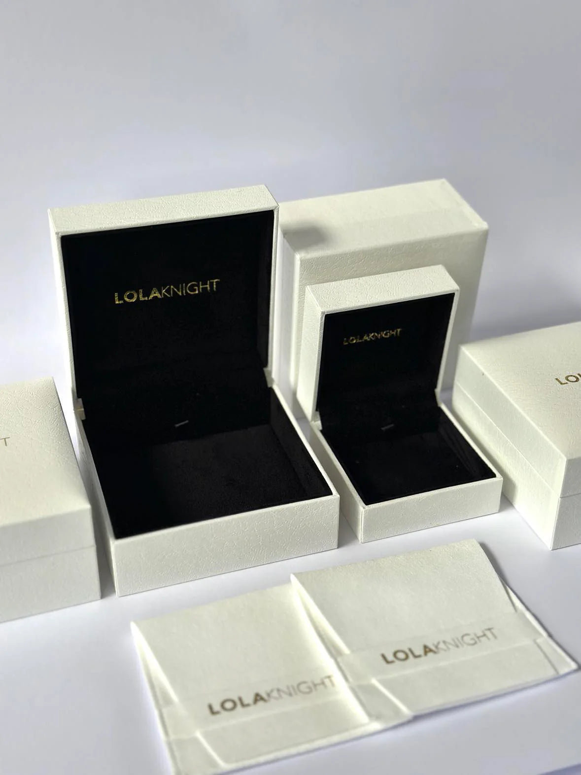 Lola Knight - Eve - Cubic Zirconia Stud Earrings - 18ct Gold