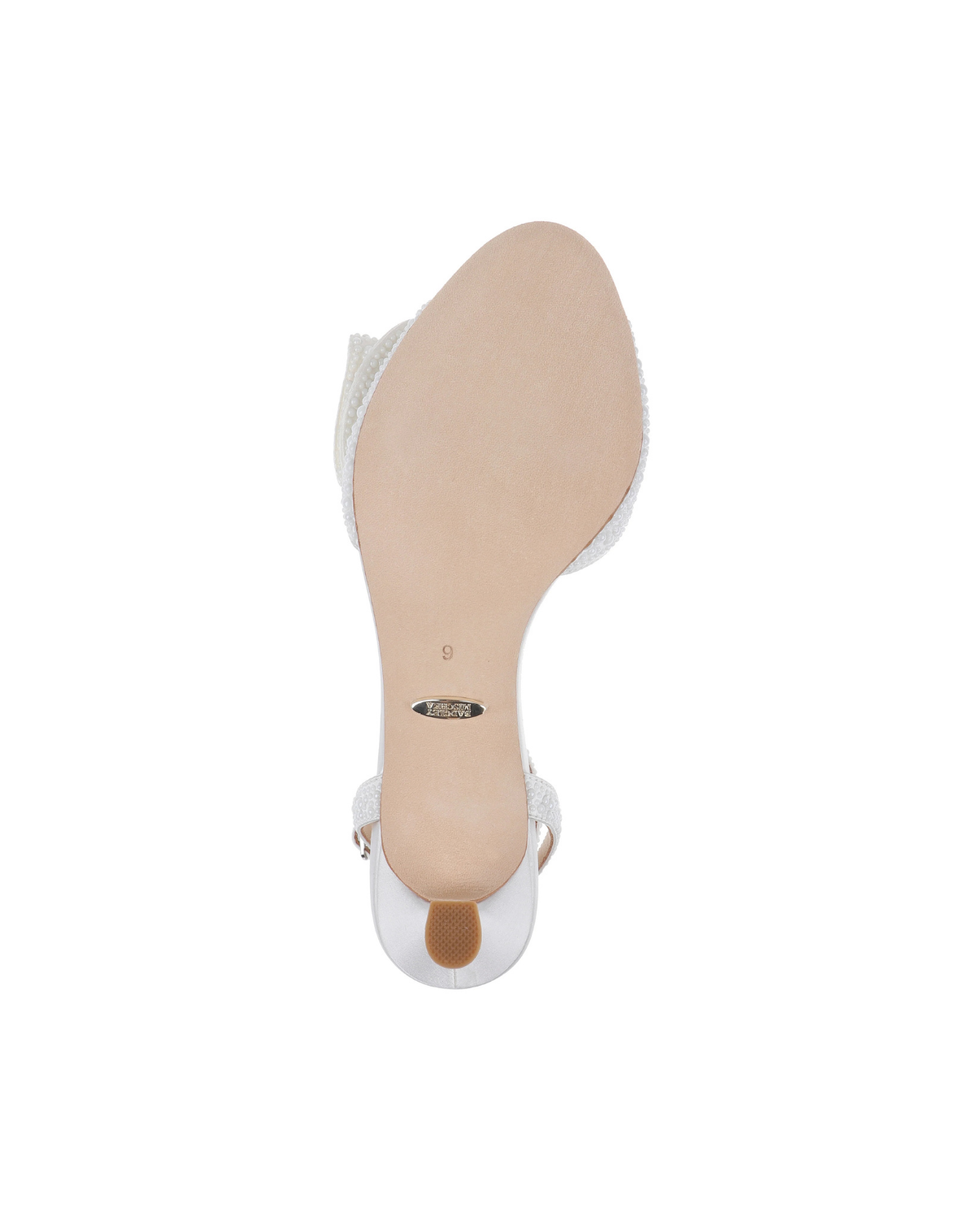 Remi - Statement Kitten Heel - White