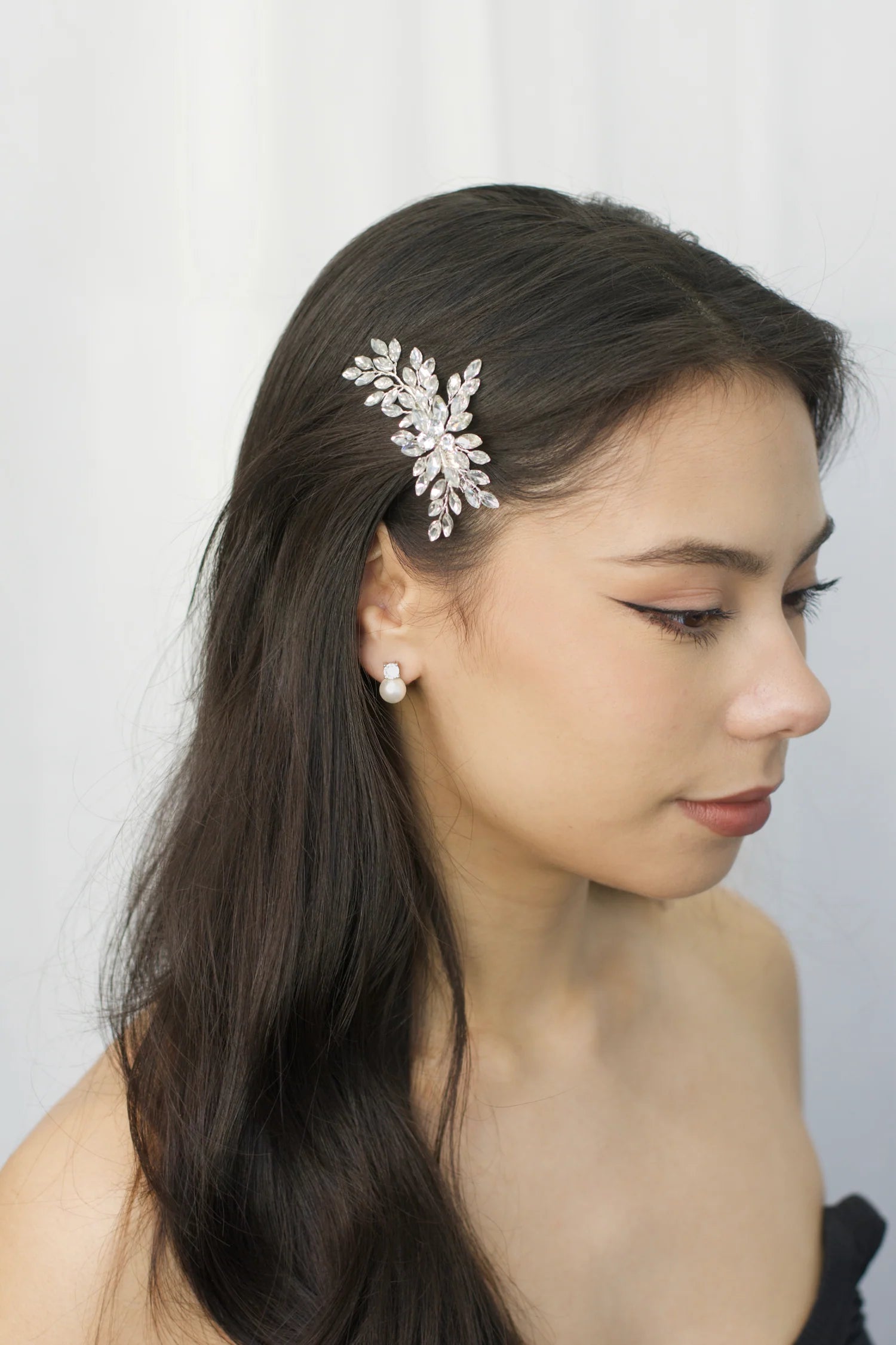 Buy Eliza - Marquise Crystal Bridal Hair Clip online | The White Collection Australia