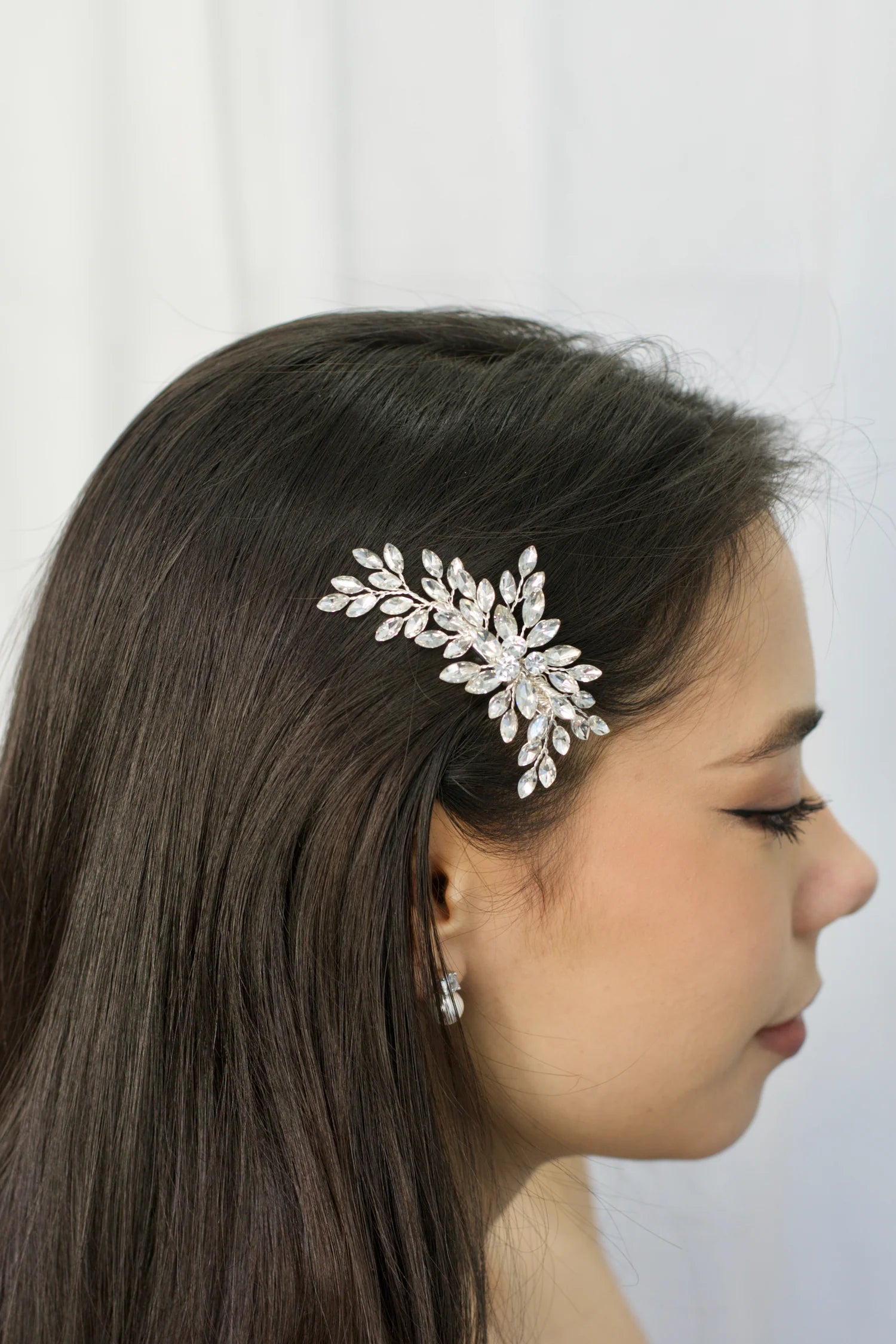 Buy Eliza - Marquise Crystal Bridal Hair Clip online | The White Collection Australia