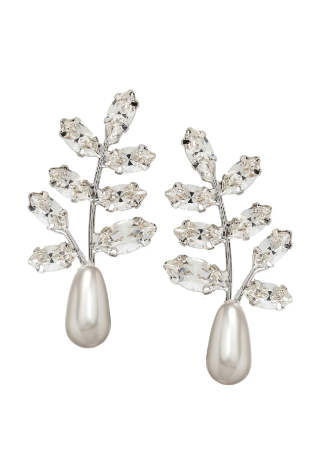 Elizabeth Bower - Eden Pearl & Crystal Mini Duet - Gold