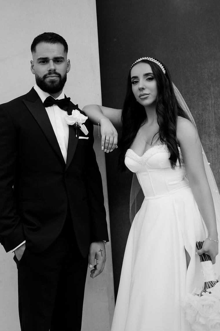 Buy Lauren - Crystal & Pearl Bridal Double Headband online | The White Collection Australia