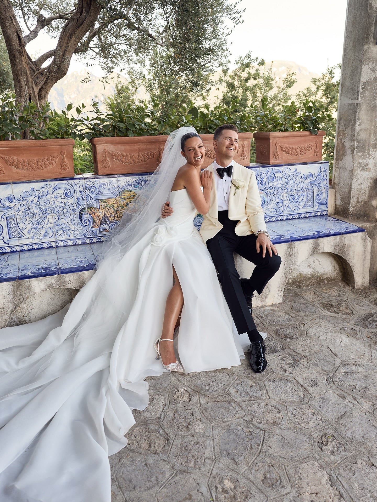 Norah Ivory - Flower Shoes With Sequined Petals