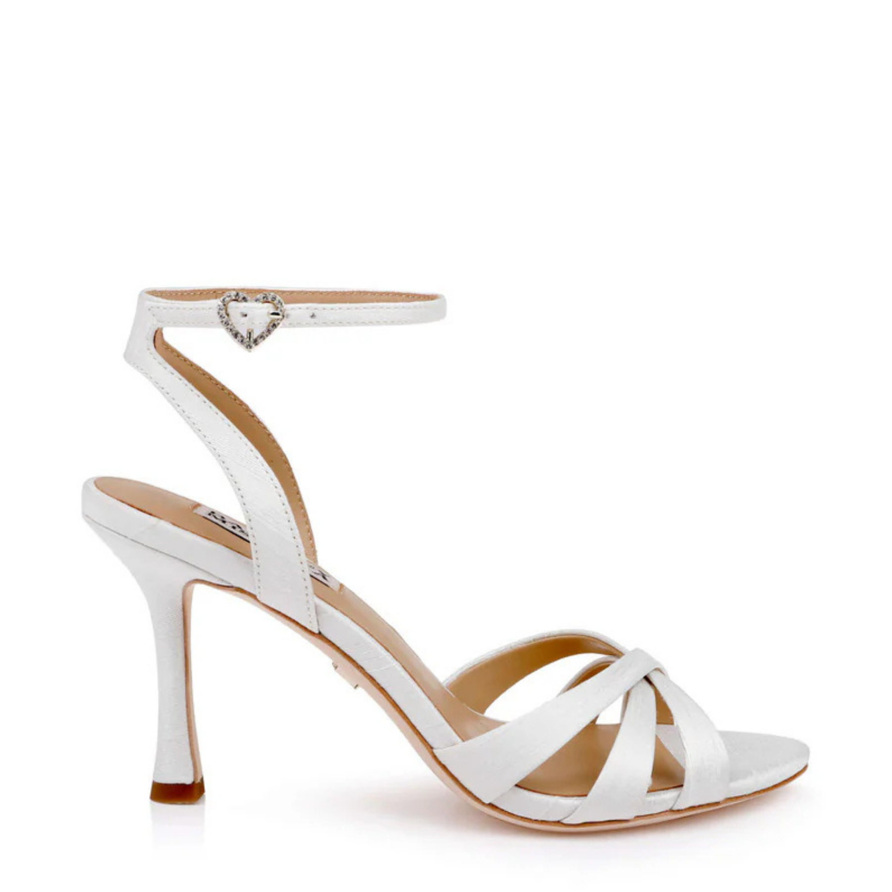 Xeilani - Ankle Strap Sandal - Ivory Silk