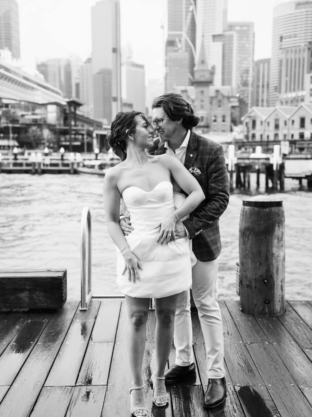 Galia - Crystal Ankle Strap Evening Heels - White