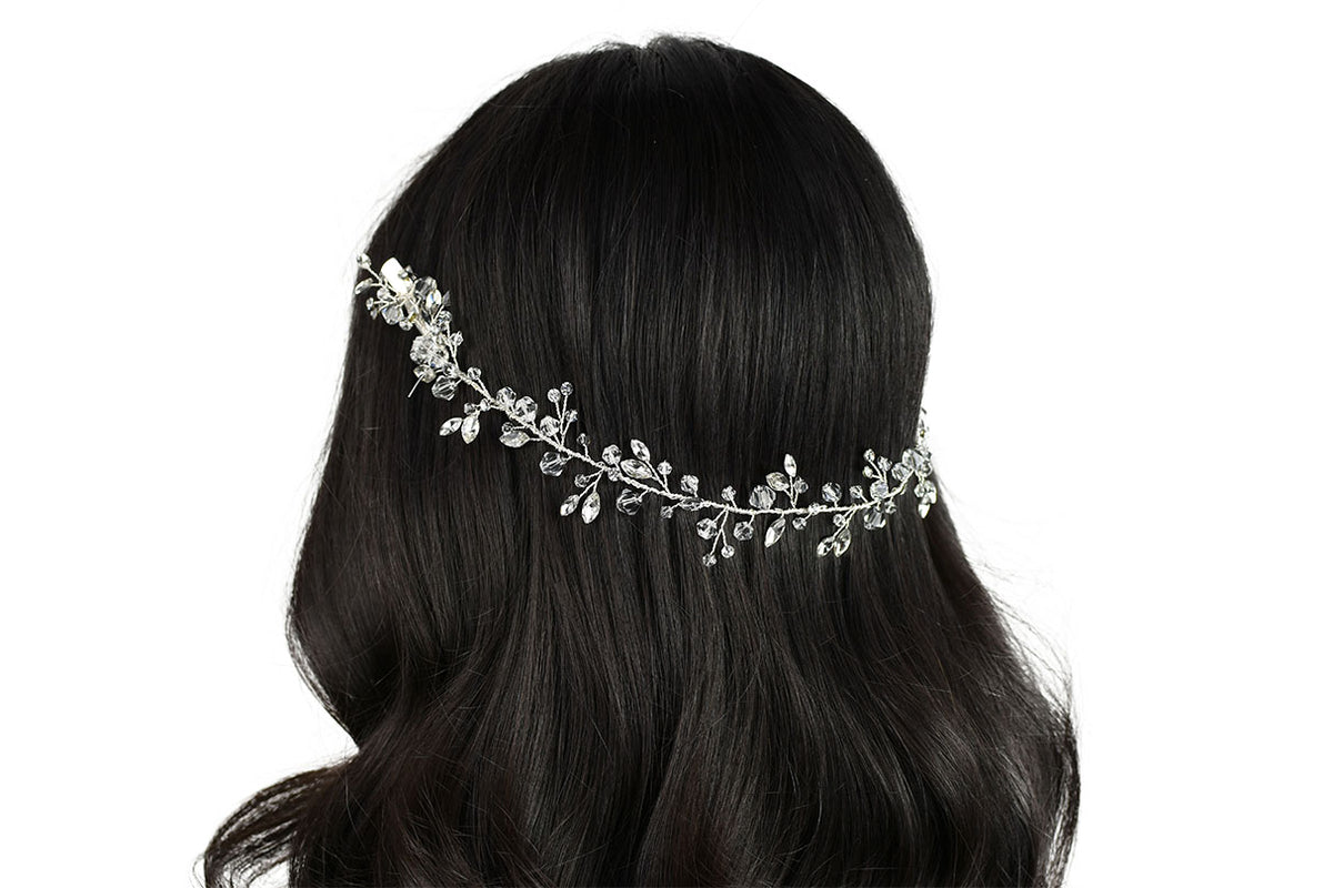 Buy Cleo - Crystal Bridal Hair Vine online | The White Collection Australia
