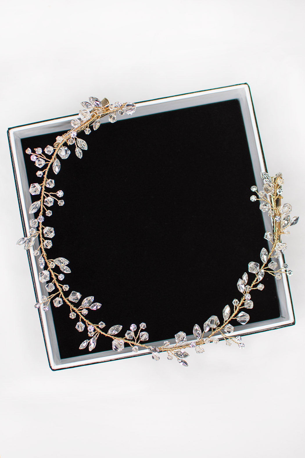 Buy Cleo - Crystal Bridal Hair Vine online | The White Collection Australia