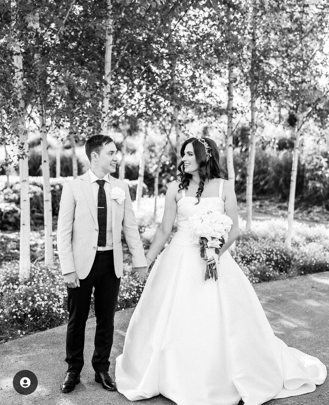 Carmella - Twin Row Mixed Bridal Hair Vine