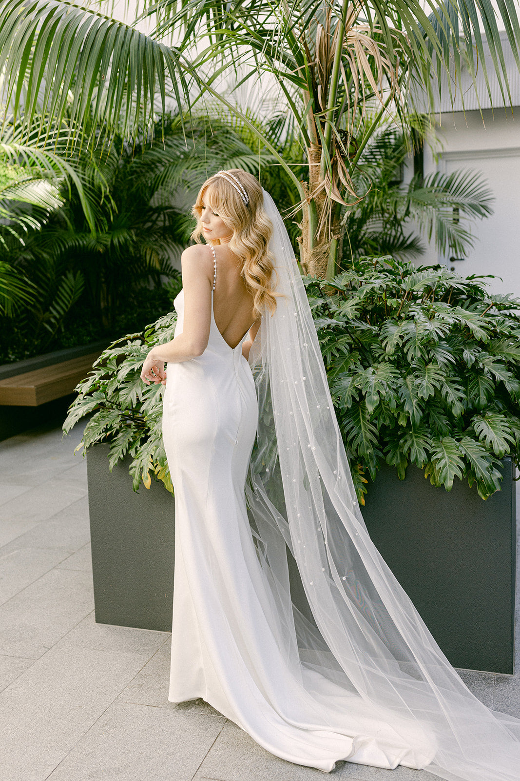 Buy Lauren - Crystal & Pearl Bridal Double Headband online | The White Collection Australia