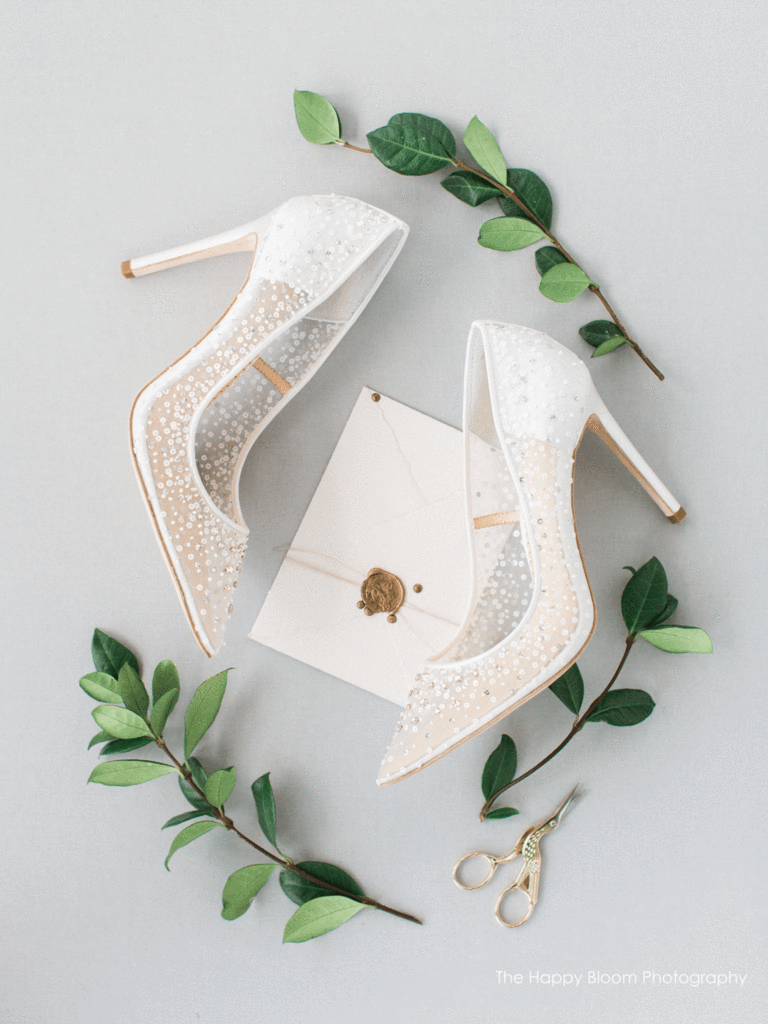 Bella Belle - Elsa - Sequin Crystal Wedding Shoes - Wedding Shoes Sydney