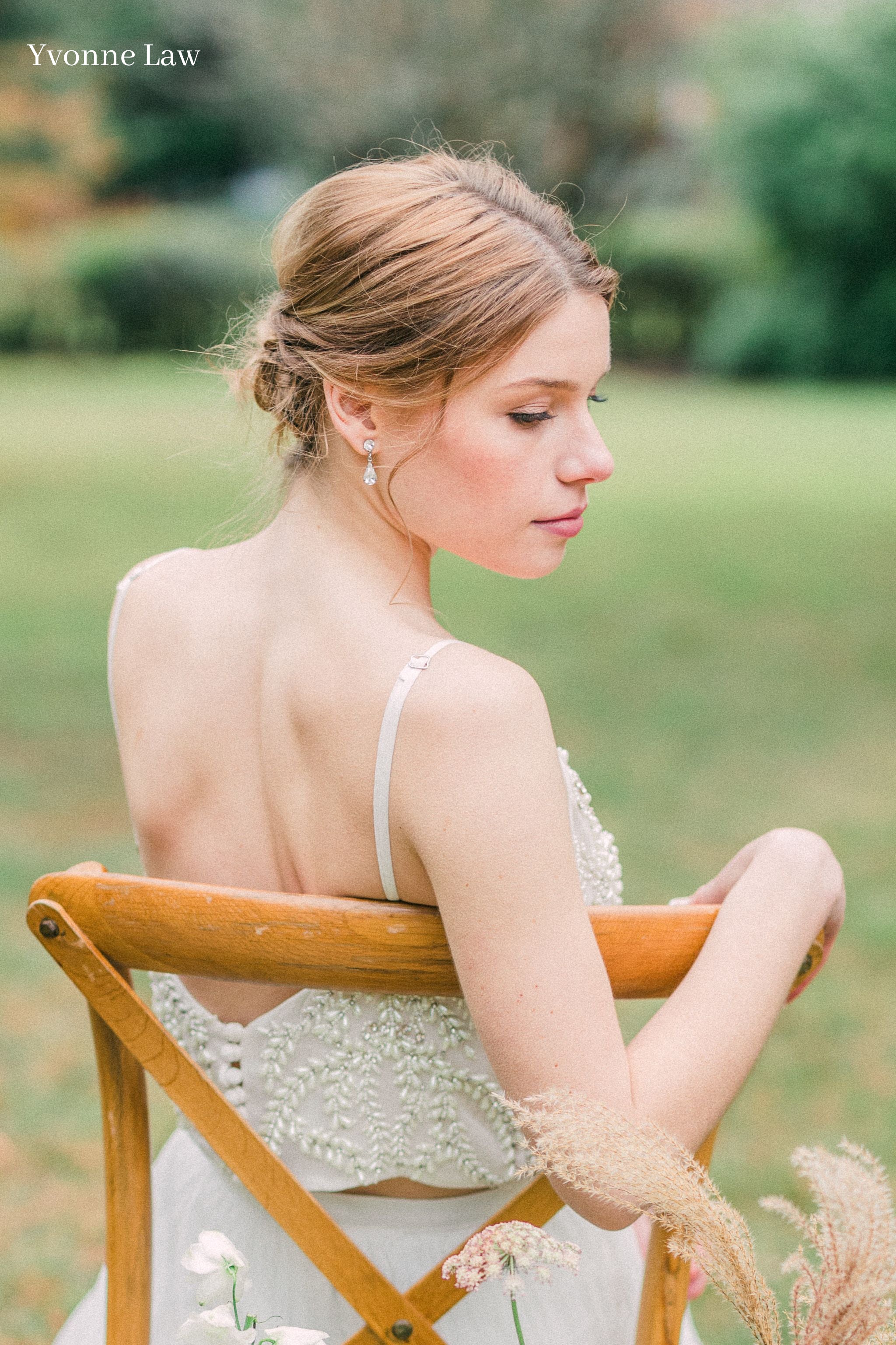 Buy Alice - Stunning Swarovski Crystal Bridal Earrings online | The White Collection Australia