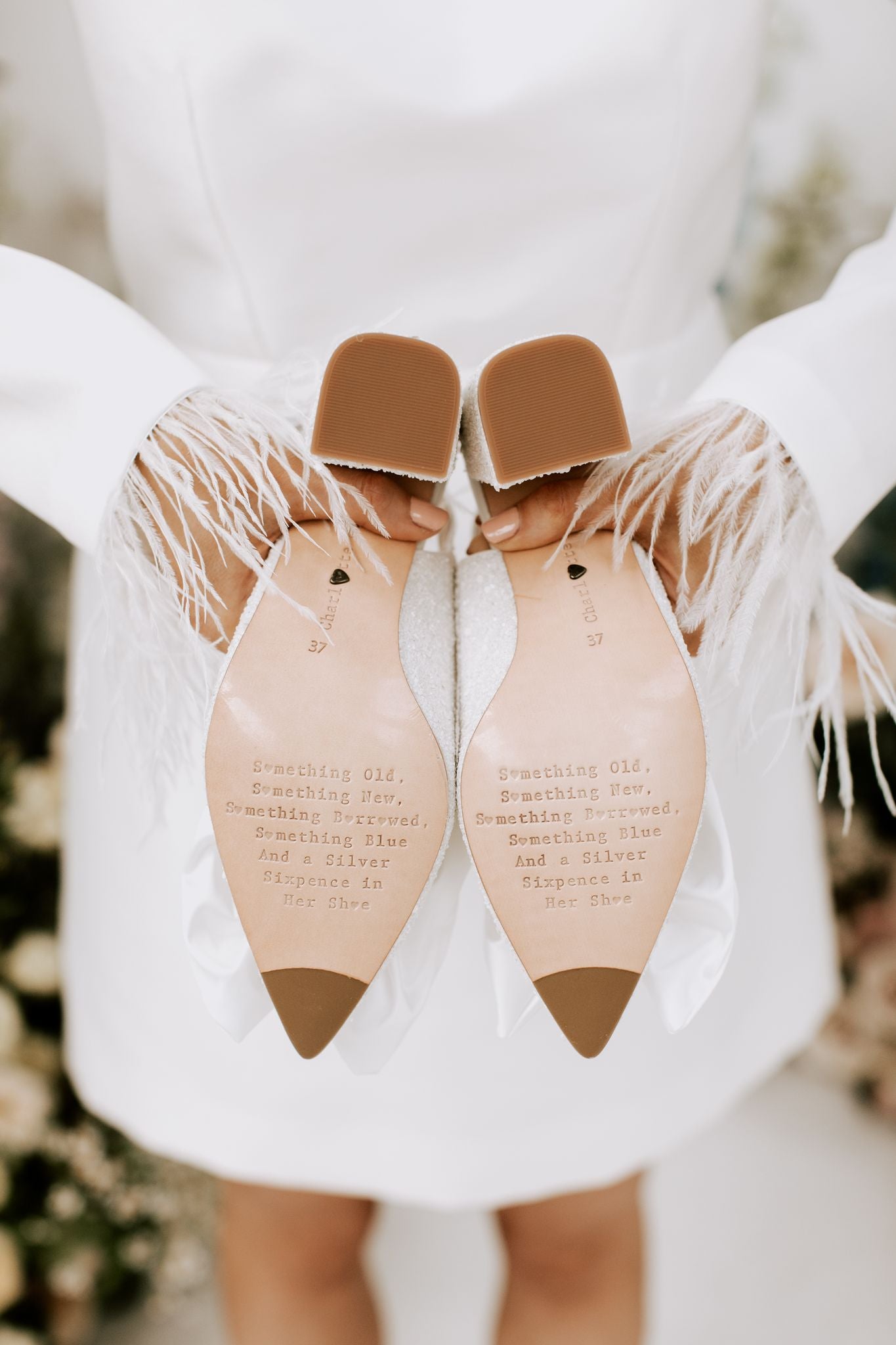 Buy Jill - Pearl Encrusted Pointed Bridal Block Heel online | The White Collection Australia